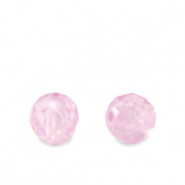 Zirkonia Perlen 2mm Pink